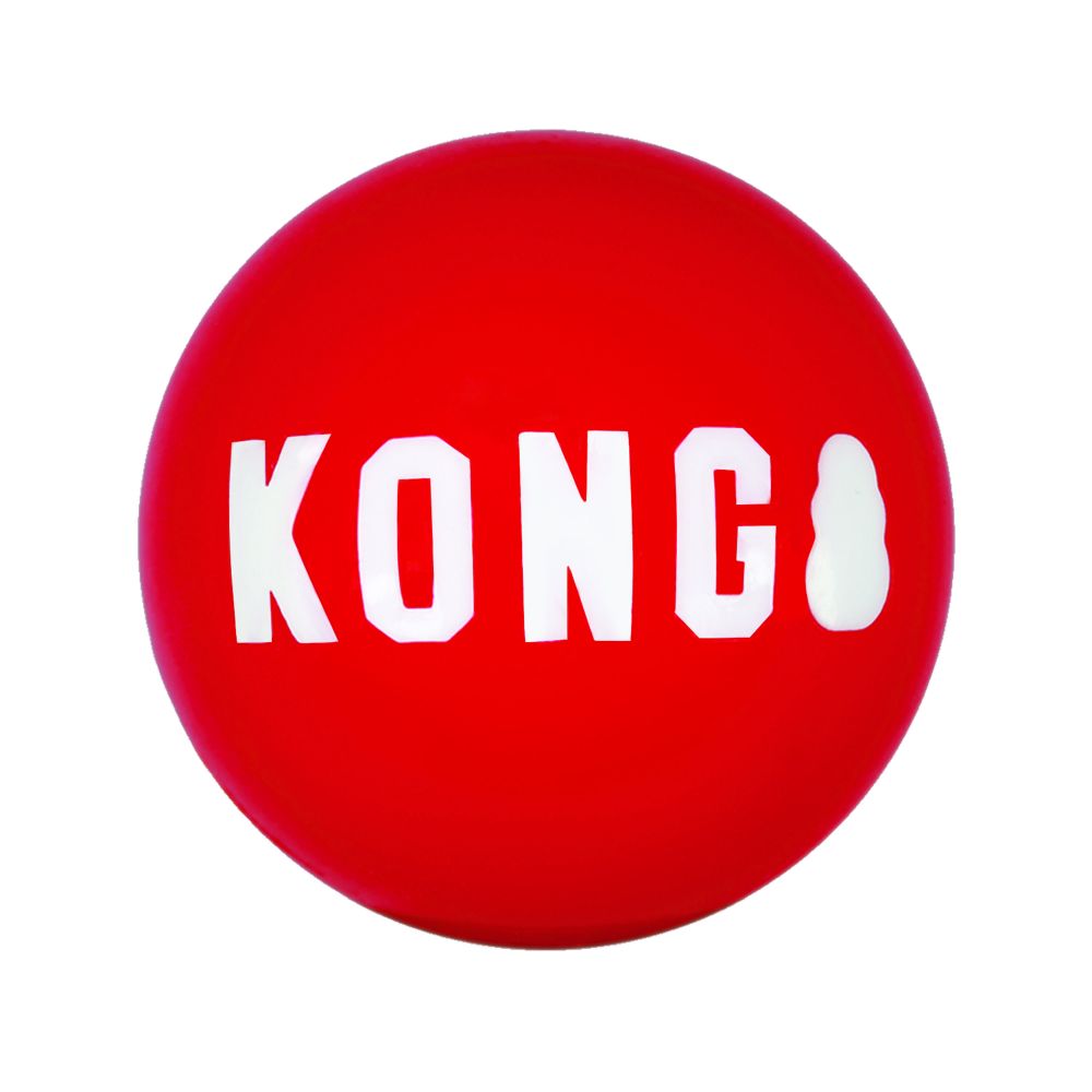 Kong Signature Ball Dog Toy -Small