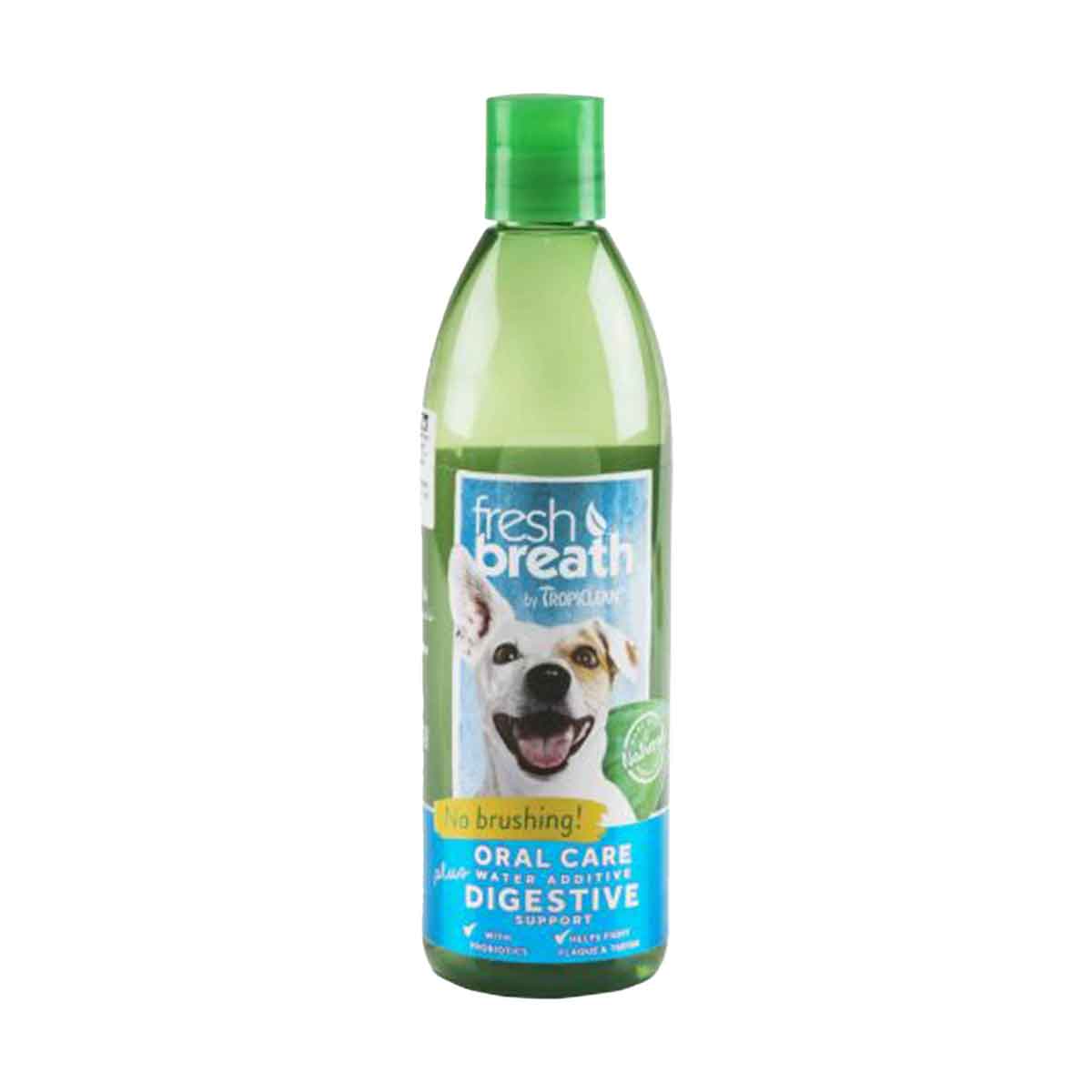 Tropiclean Fresh Breath Digestive Support Water Additive For Dog - 473 ml