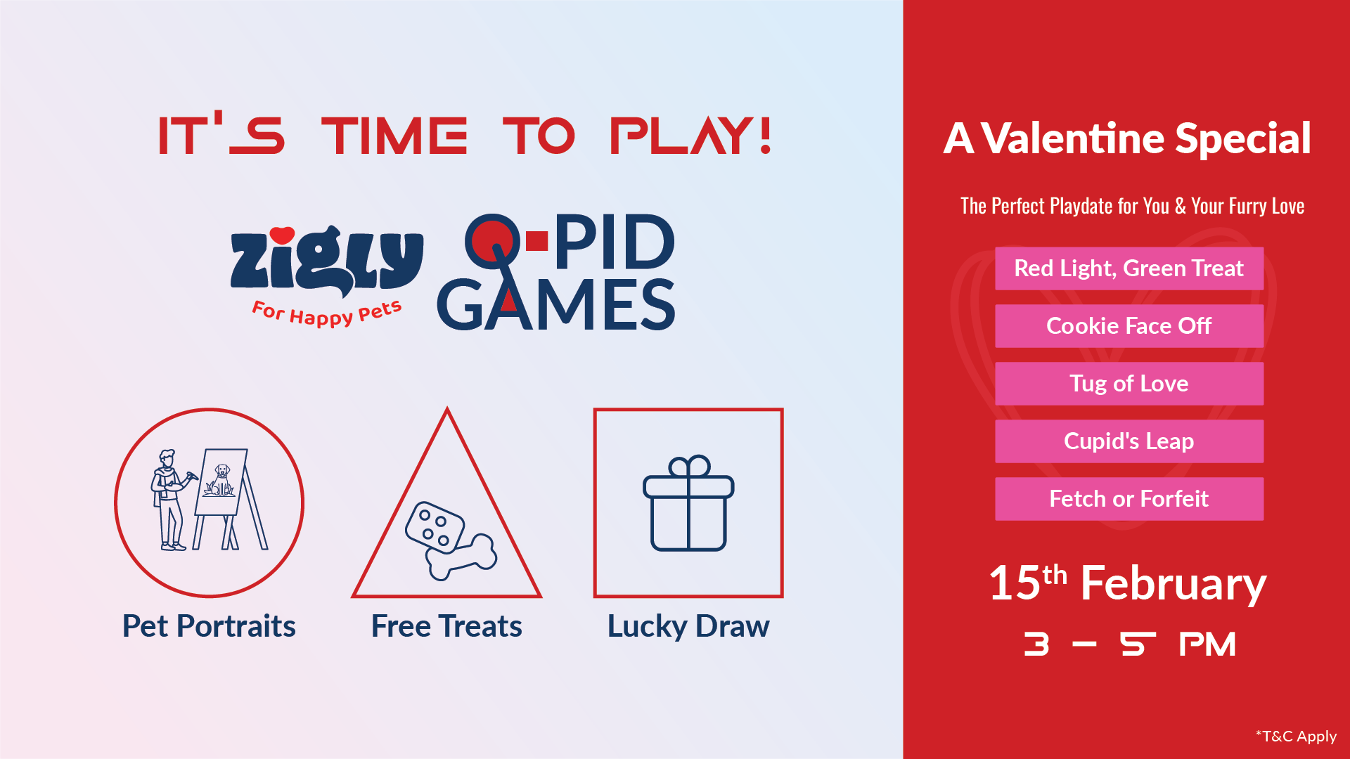 Zigly Q-PID GAMES Valentine’s Day Event: A Purrfect Playdate for You and Your Furry Valentine