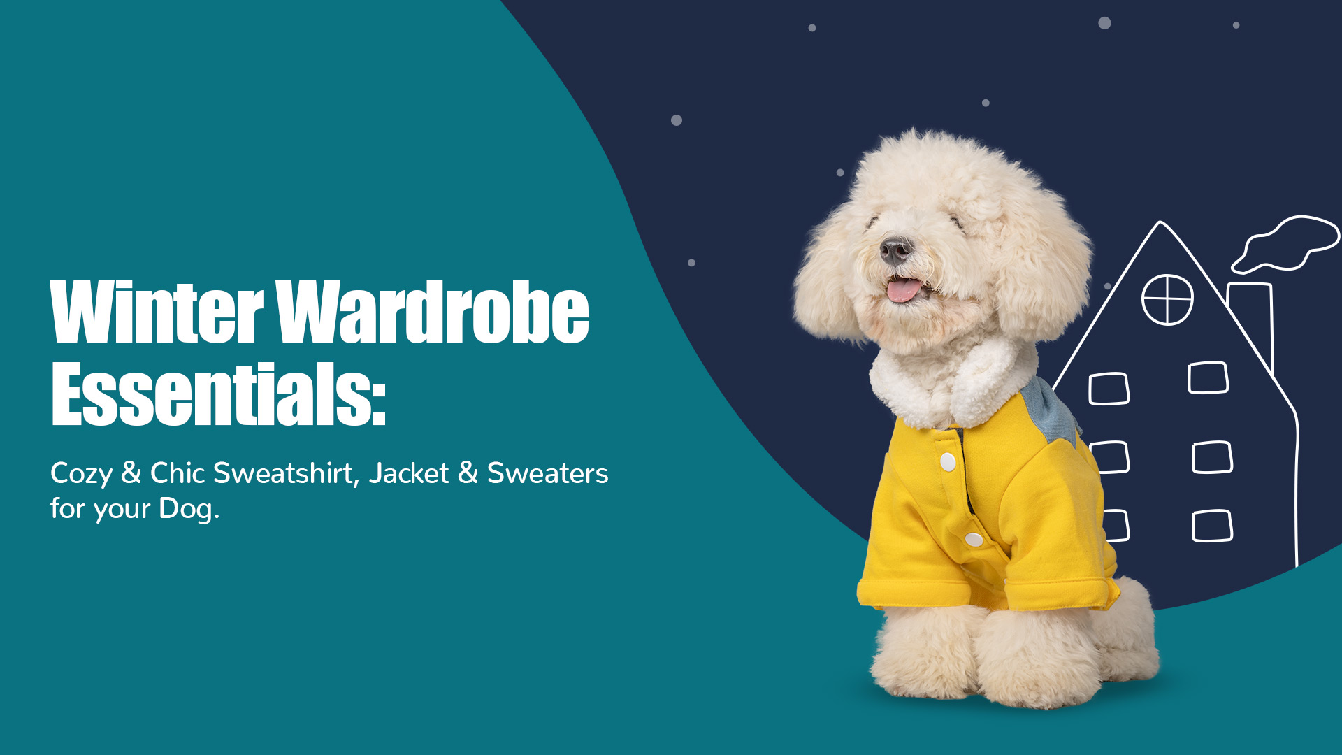 Winter-Friendly Pet Fashion: Sweatshirt, Jackets, & Sweaters to Keep Your Pet Stylish